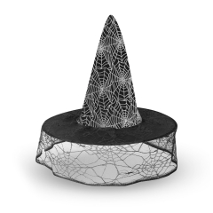 Halloween-i boszorkány kalap